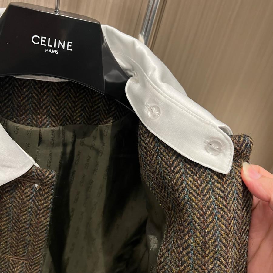 Áo dạ tweed Celine