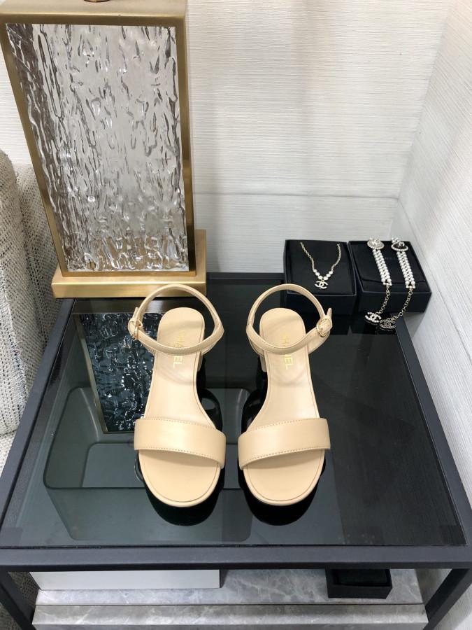 Dép sandal Chanel